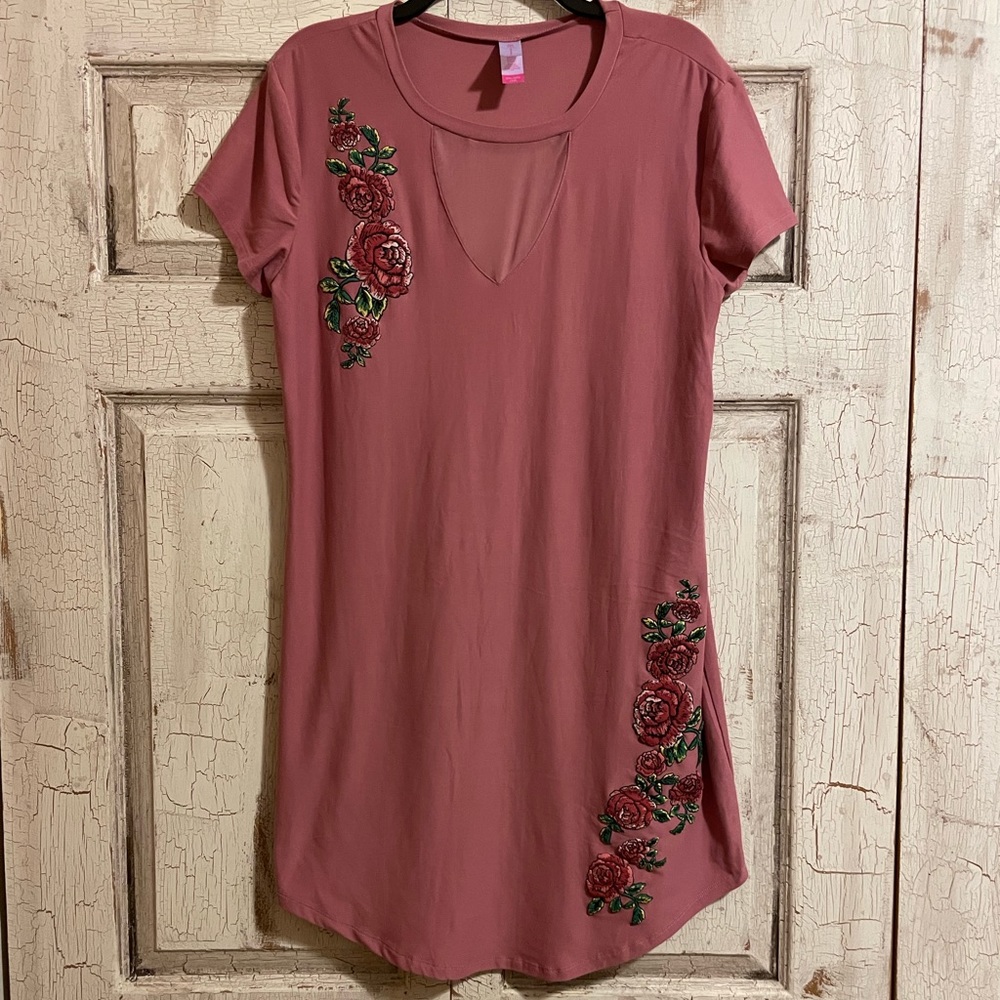 No Boundaries Juniors' Short Sleeve dress